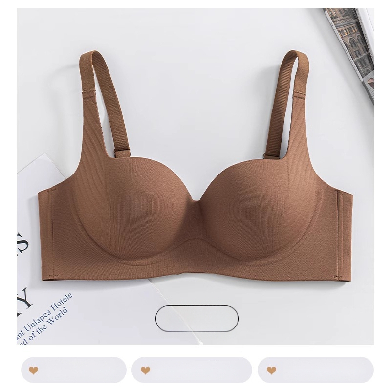 Sieviešu bezvadu, bezšuvju push-up krūšturis ar krūšu savākšanu, regulējamas siksnas, neilons/elastāns