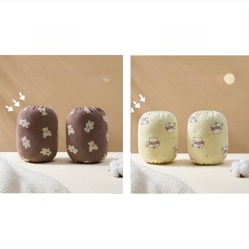 Bērnu roku piedurknes – 100% kokvilna, pret netīrumiem, rudens–ziema, karikatūras raksts, vecuma grupa 8–13 un 13+ gadi