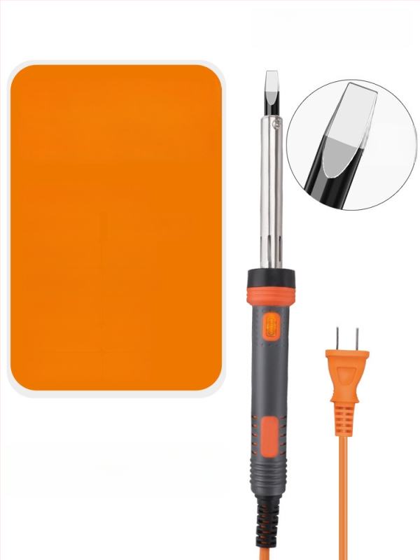 Lodētājs augstas jaudas ar plakanu galu, ar gaismu, konstantā temperatūra; 60W ar plakanu galu un 30W ar uzgaļu