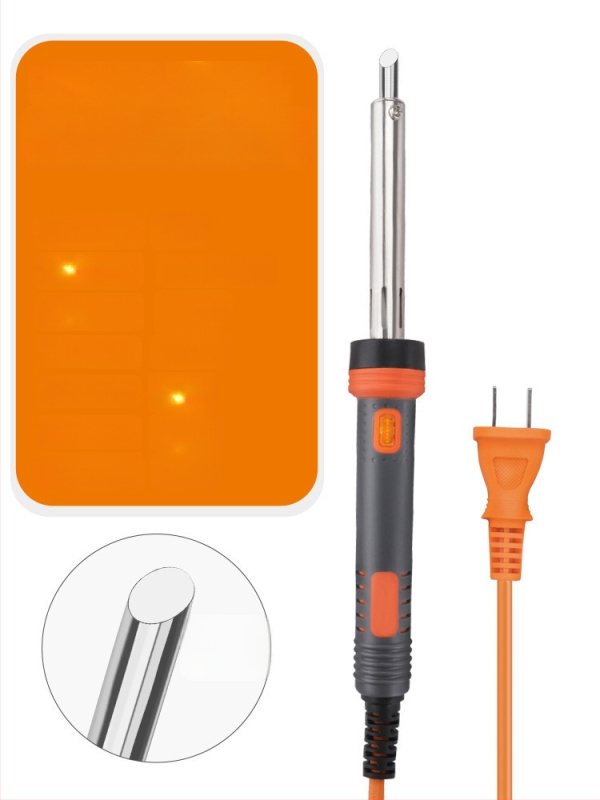 Lodētājs augstas jaudas ar plakanu galu, ar gaismu, konstantā temperatūra; 60W ar plakanu galu un 30W ar uzgaļu