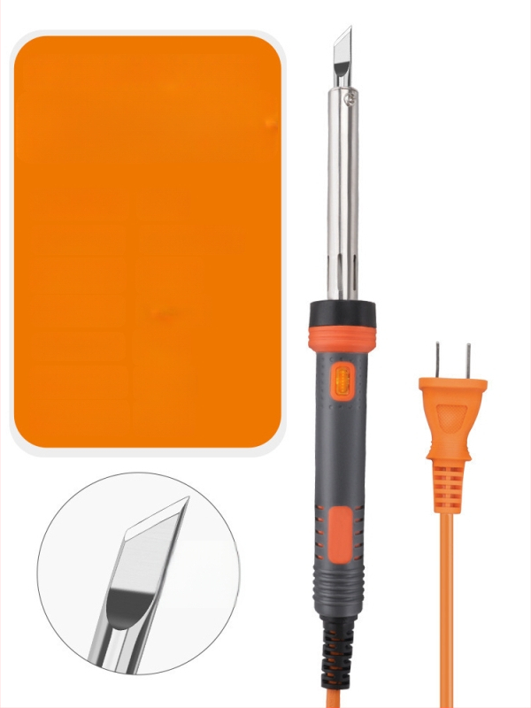 Lodētājs augstas jaudas ar plakanu galu, ar gaismu, konstantā temperatūra; 60W ar plakanu galu un 30W ar uzgaļu