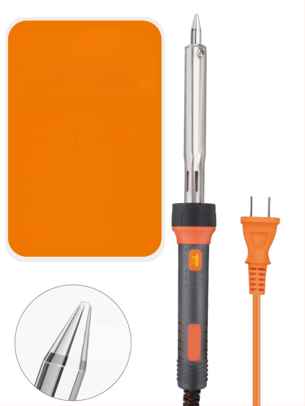 Lodētājs augstas jaudas ar plakanu galu, ar gaismu, konstantā temperatūra; 60W ar plakanu galu un 30W ar uzgaļu