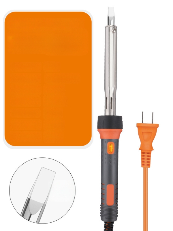 Lodētājs augstas jaudas ar plakanu galu, ar gaismu, konstantā temperatūra; 60W ar plakanu galu un 30W ar uzgaļu