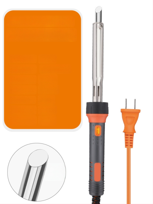 Lodētājs augstas jaudas ar plakanu galu, ar gaismu, konstantā temperatūra; 60W ar plakanu galu un 30W ar uzgaļu