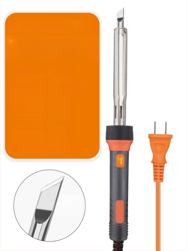 Lodētājs augstas jaudas ar plakanu galu, ar gaismu, konstantā temperatūra; 60W ar plakanu galu un 30W ar uzgaļu