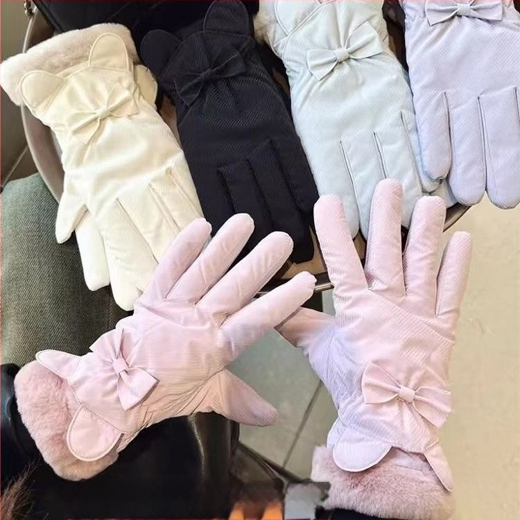 Moterų žieminiai pirštinės elektrinio dviračio važiavimui – atsparūs vandeniui, Ice Silk ir medvilnės audinys, Flip-cover stilius, 2025 m. leidimas