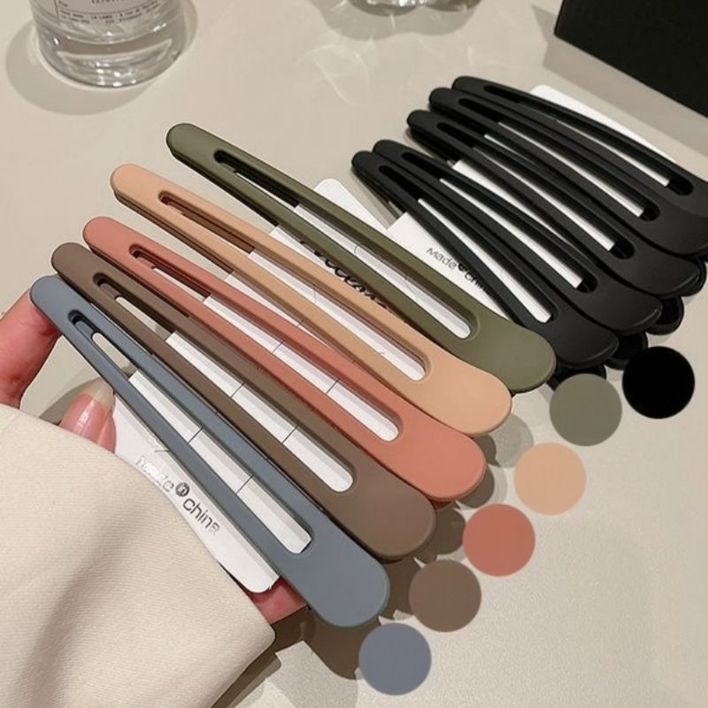 Juuksekliips – pikk duckbill klips, lastele, pea aksessuaar, Korea stiil, kevad 2025