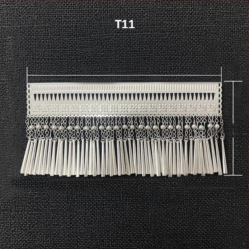 Metallist juukseklips etnilise stiiliga, elektroplaaditud, geomeetriline kuju, lastele