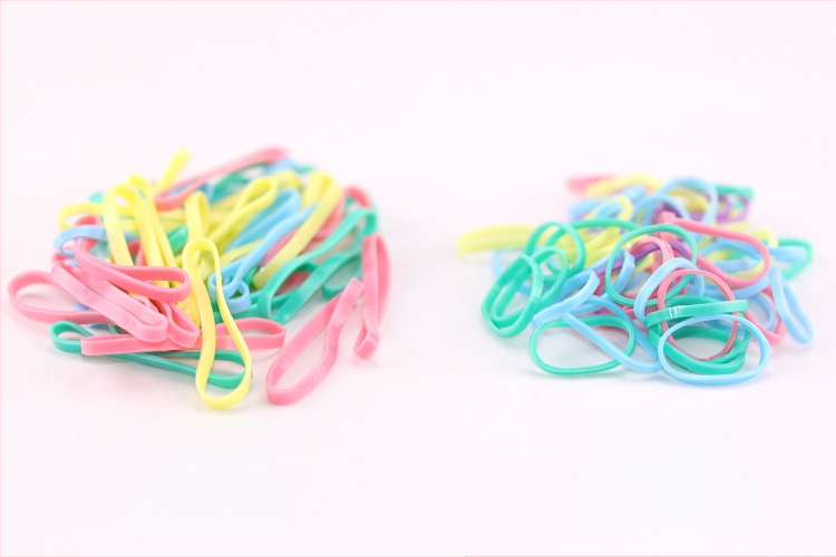 Silk Love TPU gumica za kosu – snažno rastezanje, prirodni stil, svjež i sladak izgled, dodaci za glavu