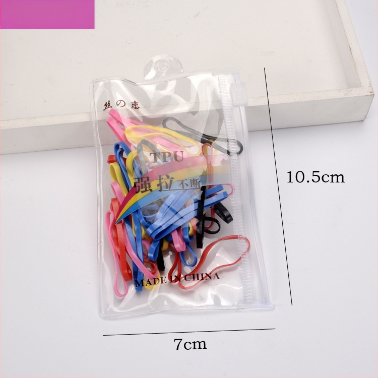 Silk Love TPU gumica za kosu – snažno rastezanje, prirodni stil, svjež i sladak izgled, dodaci za glavu