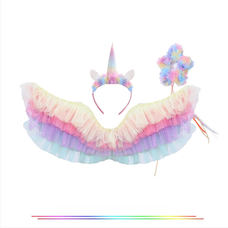 Laste ingli tiivad – kangas, osaliselt käsitsi/osaliselt mehhaaniline tootmine, rekvisiit kostüümile