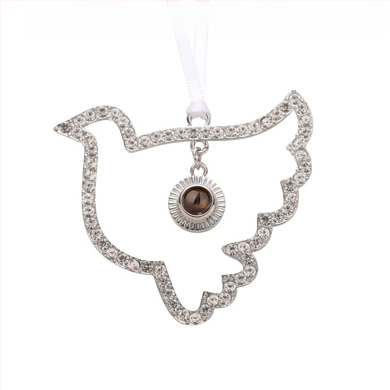 Dingjian metāla kaklarota ar lentes ķēdi, elektroplēšana, svars 50 g