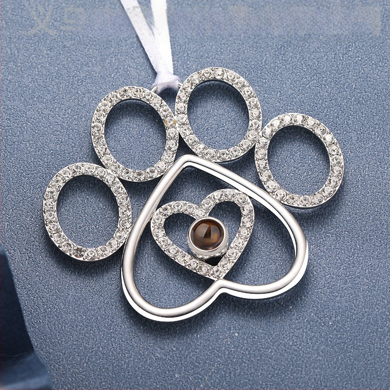 Dingjian metāla kaklarota ar lentes ķēdi, elektroplēšana, svars 50 g