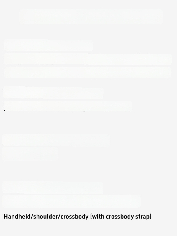 Krosbody soma no pirmās kārtas govja ādas, horizontāla kvadrāta forma, aizvērums ar bloķēšanu, iekšējā rāvējslēdzēja kabata