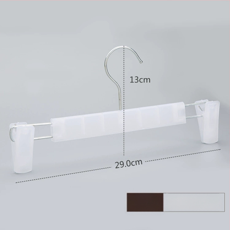 Многофункционална щипка за панталони с нехлъзгащ захват, телескопична пластмасова щипка за бельо, поли и панталони