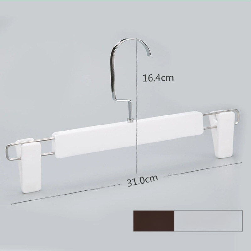 Многофункционална щипка за панталони с нехлъзгащ захват, телескопична пластмасова щипка за бельо, поли и панталони