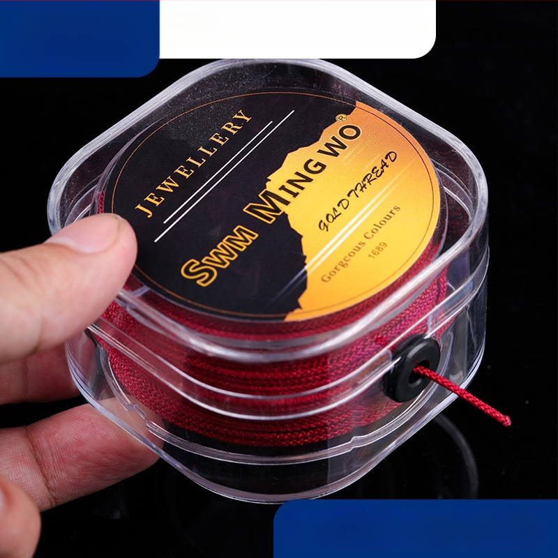 Mingwo Neelastīgs krellīšu pavedums Buddha pērļu krellēm - sakausējums, plūdināts pavedums, Yiwu izcelsme, rudens 2024