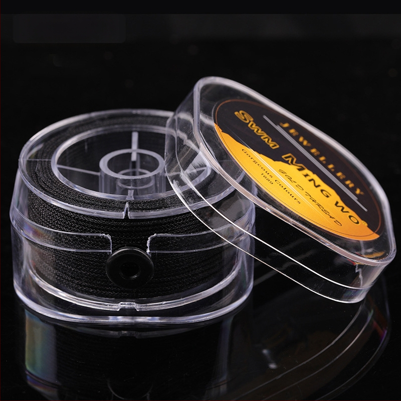 Mingwo Neelastīgs krellīšu pavedums Buddha pērļu krellēm - sakausējums, plūdināts pavedums, Yiwu izcelsme, rudens 2024