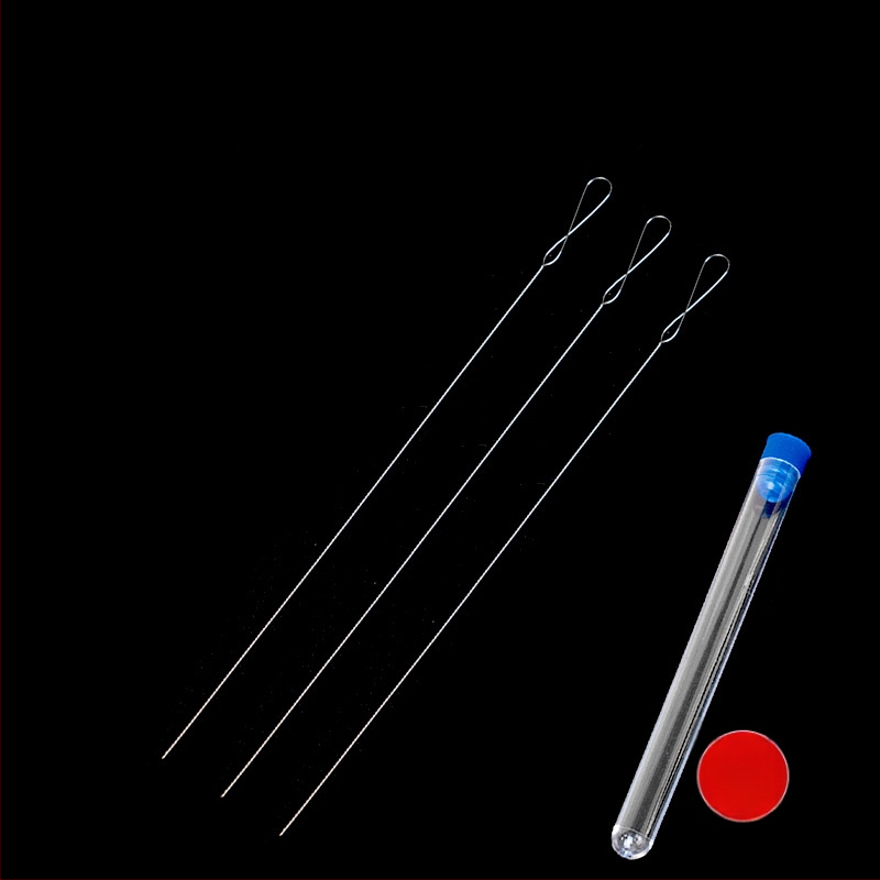 Aifsa karoliukų adata — ilga apsivijusi adata perloms ir kristalams, rankų darbo DIY įrankių rinkinys