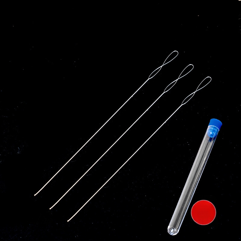 Aifsa karoliukų adata — ilga apsivijusi adata perloms ir kristalams, rankų darbo DIY įrankių rinkinys