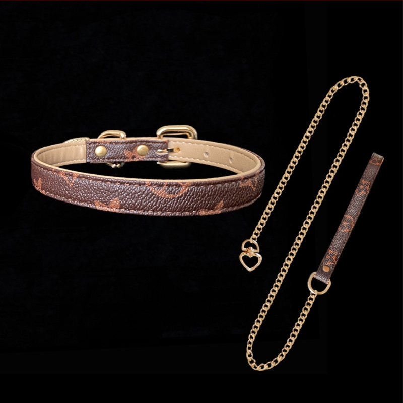 Unisex choker su varpeliu, PU medžiaga, šoninė grandinė