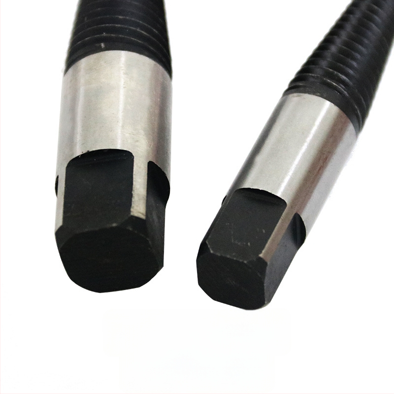 Vannas krānu vītņu remonta komplekts: sabojātas vītnes izvilkējs un vītņu griezējs, augstas oglekļa tērauds, komplekts 1/2/4/5, mājsaimniecības lietošanai, nacionālais standarts, svars 0.6