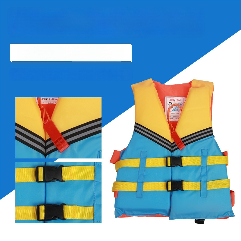 Vaikų gelbėjimosi liemenė su dideliu plūdrumu, skirta plaukimo, plaukimo valtimi ir žvejybai, nešiojama
