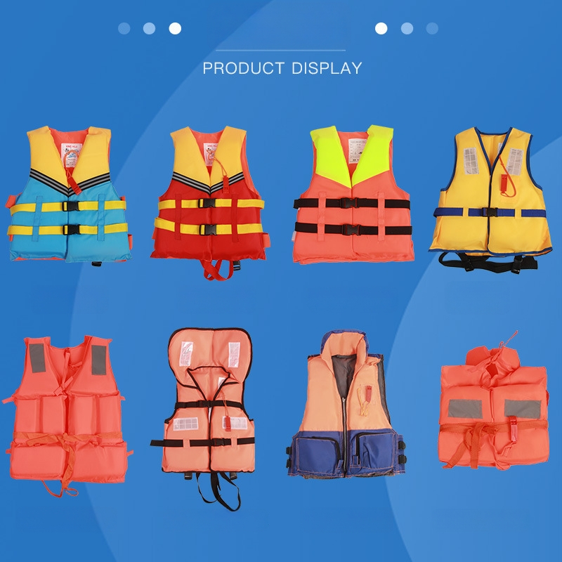 Vaikų gelbėjimosi liemenė su dideliu plūdrumu, skirta plaukimo, plaukimo valtimi ir žvejybai, nešiojama