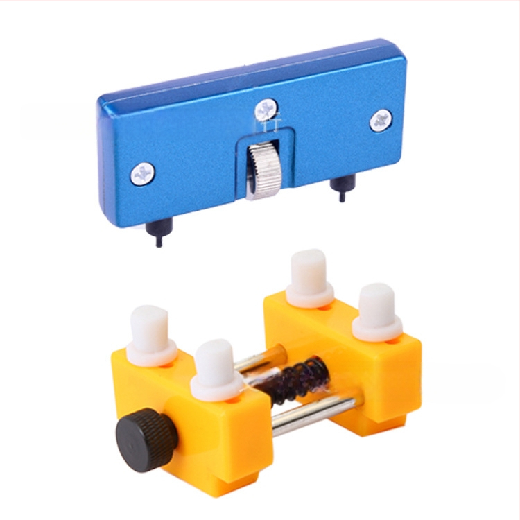 Hong Shijun pulksteņu remonta rīku komplekts – 8 gab., atvēršanas instruments aizmugurējā vāka baterijas nomaiņai, pulksteņa turētājs, divu ķepu atvērējs, mājas lietošanai