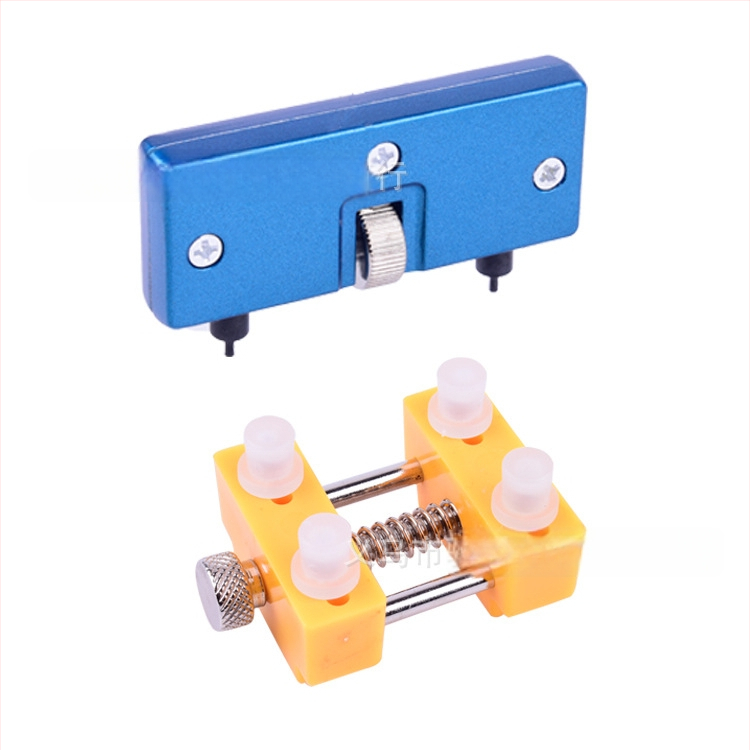 Hong Shijun pulksteņu remonta rīku komplekts – 8 gab., atvēršanas instruments aizmugurējā vāka baterijas nomaiņai, pulksteņa turētājs, divu ķepu atvērējs, mājas lietošanai