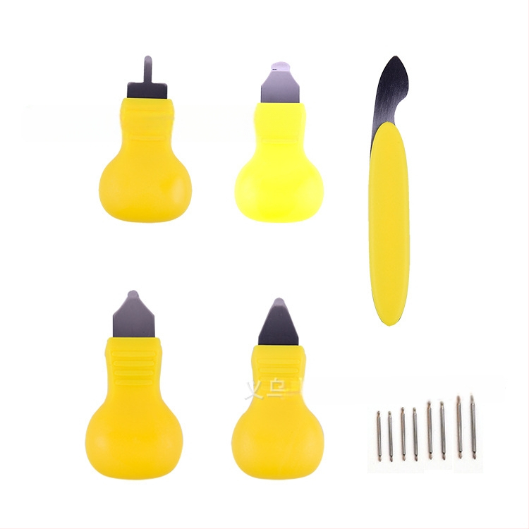 Hong Shijun pulksteņu remonta rīku komplekts – 8 gab., atvēršanas instruments aizmugurējā vāka baterijas nomaiņai, pulksteņa turētājs, divu ķepu atvērējs, mājas lietošanai