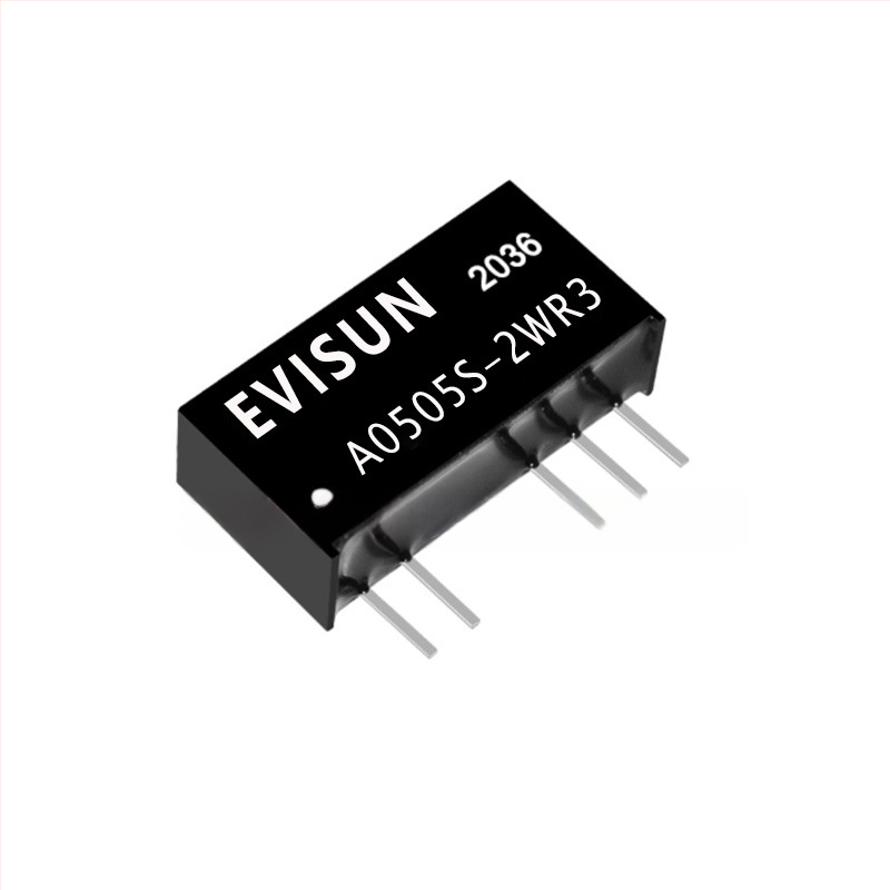 Izoliuotos maitinimo modulis A0505S/0512S/0524S-1WR2/1WR3/2WR3, 5V į 5V, 3C skaitmeninėms taikymo sritims