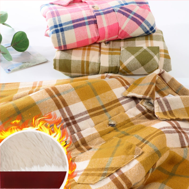 Vaikų marškiniai su fliso pamušalu, ilgos rankovės, kvadratinė apykaklė