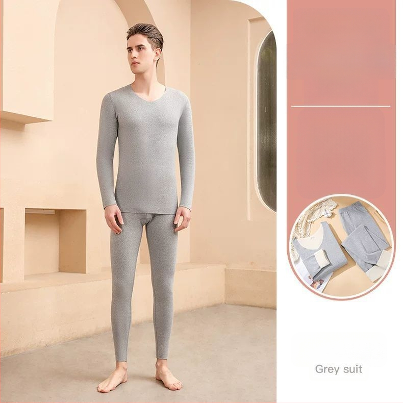 Nikon Wolf universālais poliestera termālais komplekts ar velūra oderi, apaļu kaklu, apkures funkciju, vidējā biezuma 181–200 g/m²