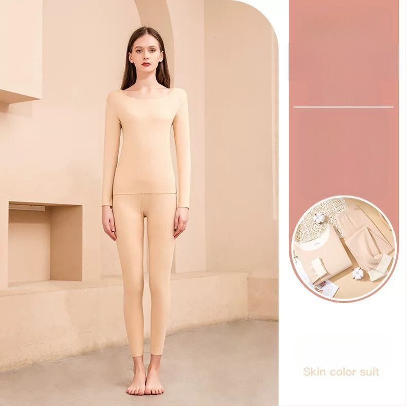 Nikon Wolf universālais poliestera termālais komplekts ar velūra oderi, apaļu kaklu, apkures funkciju, vidējā biezuma 181–200 g/m²