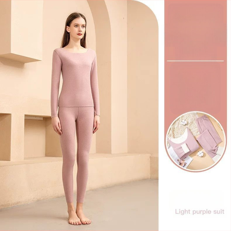 Nikon Wolf universālais poliestera termālais komplekts ar velūra oderi, apaļu kaklu, apkures funkciju, vidējā biezuma 181–200 g/m²