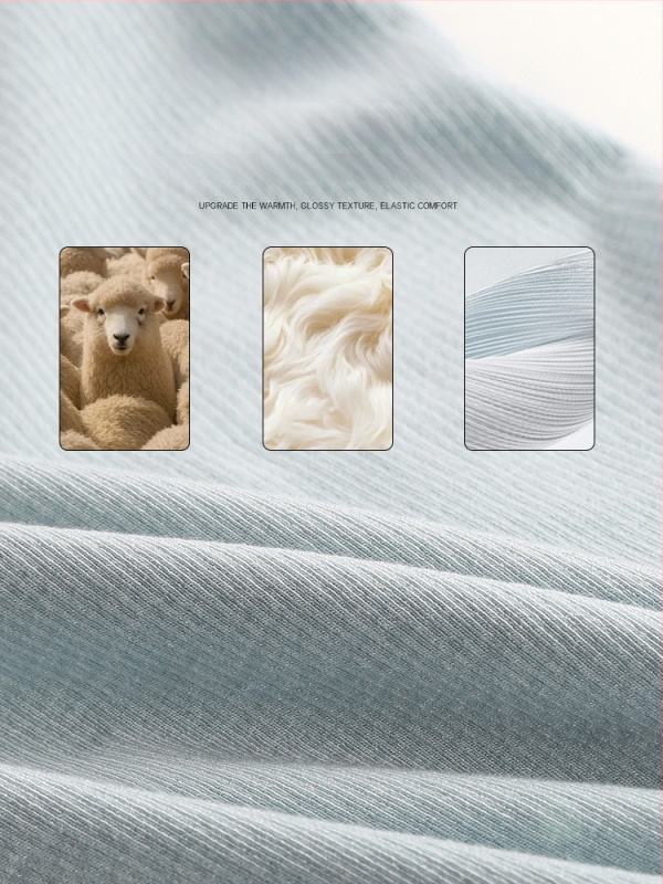 Set za trudnice i dojenje s dugim rukavima — top i hlače, poliester 30–50%, jesen-zima 2025