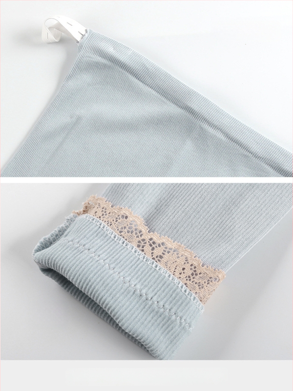 Set za trudnice i dojenje s dugim rukavima — top i hlače, poliester 30–50%, jesen-zima 2025