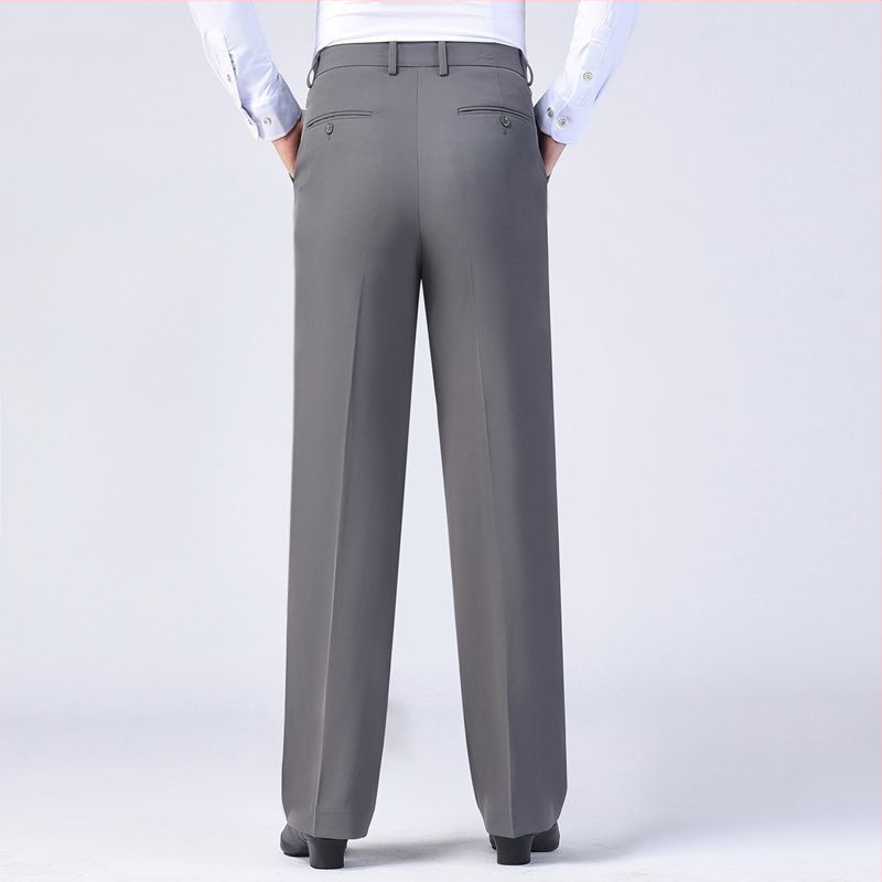 Vīriešu deju bikses Latīņu baleta standarta, nacionālais standarts, mūsdienīga augsta vidukļa, taisns griezums, poliesters, 100% poliesters, deju apģērbs