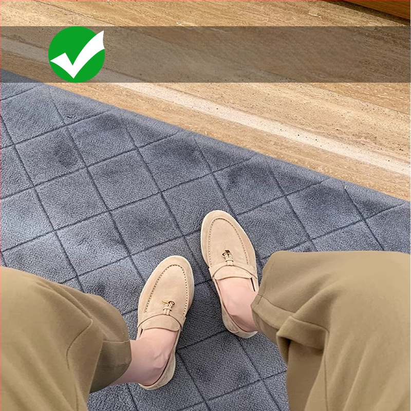 Naiste mokassiinid kutside ja kinnitusega, mikrofiiber ülemine, kummist talla, madal kand 3–6 cm