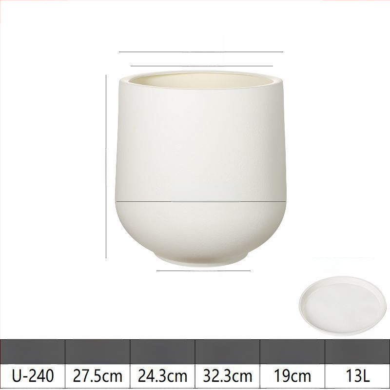 Dervos gėlių vazonas, grindų stovintis, mielas stilius, Ouhong prekės ženklas