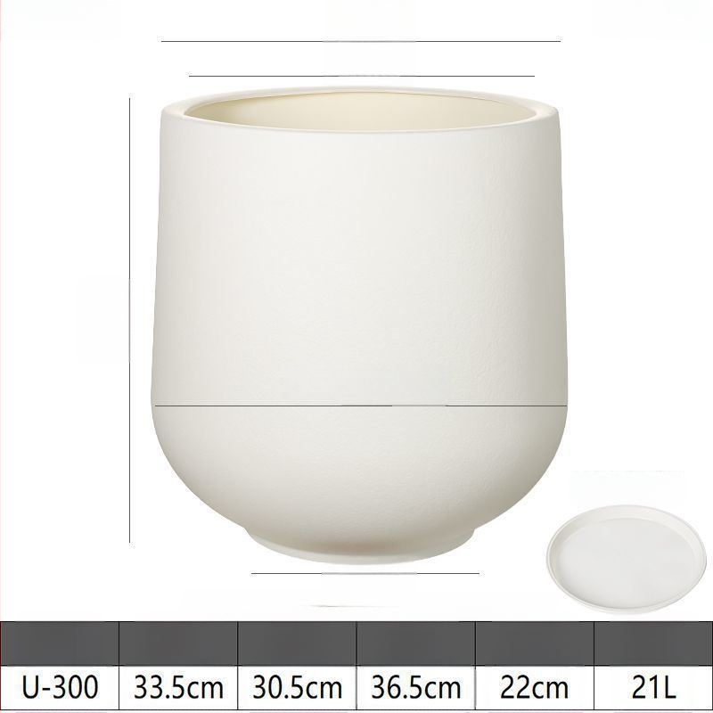 Dervos gėlių vazonas, grindų stovintis, mielas stilius, Ouhong prekės ženklas