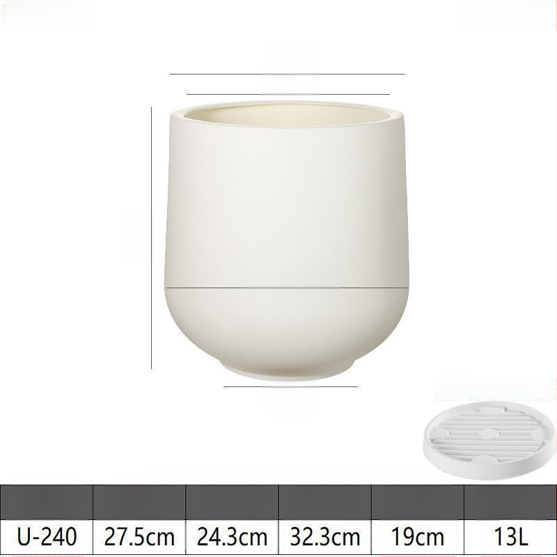 Dervos gėlių vazonas, grindų stovintis, mielas stilius, Ouhong prekės ženklas