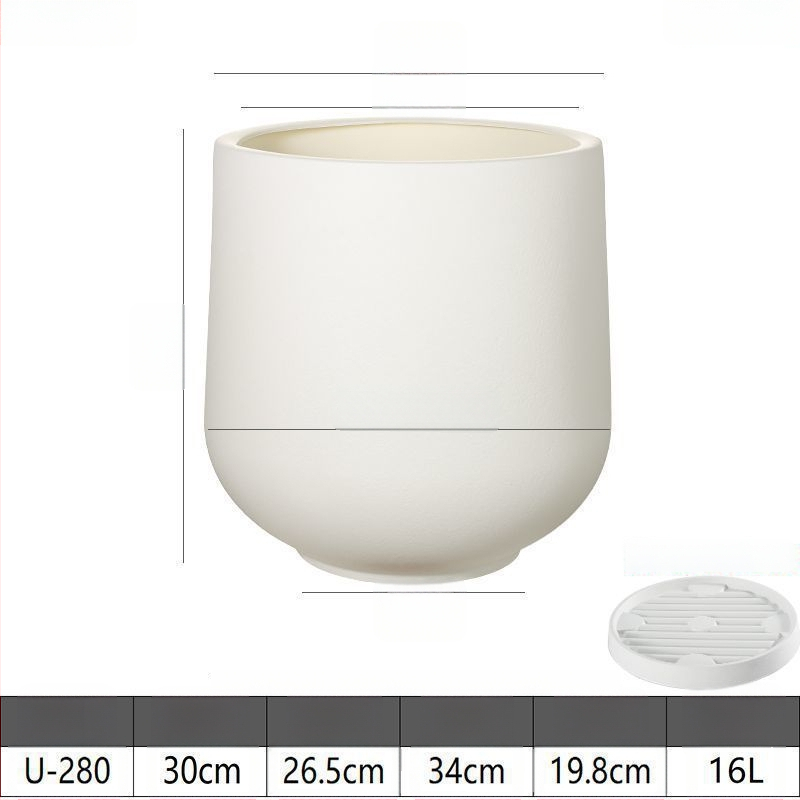 Dervos gėlių vazonas, grindų stovintis, mielas stilius, Ouhong prekės ženklas