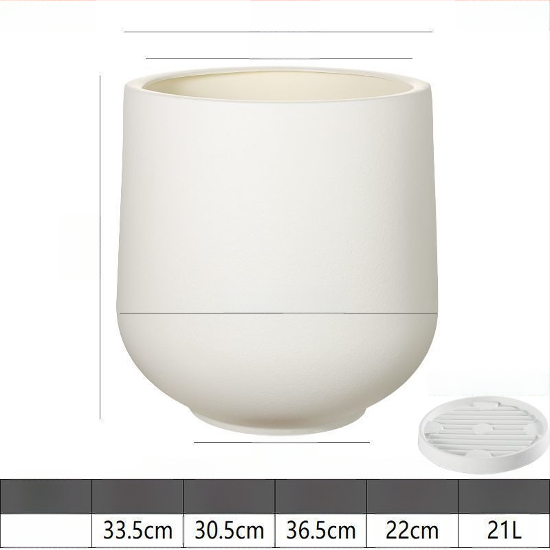 Dervos gėlių vazonas, grindų stovintis, mielas stilius, Ouhong prekės ženklas