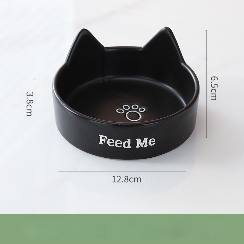Bol ceramic pentru pisici – vas pentru mâncare și apă