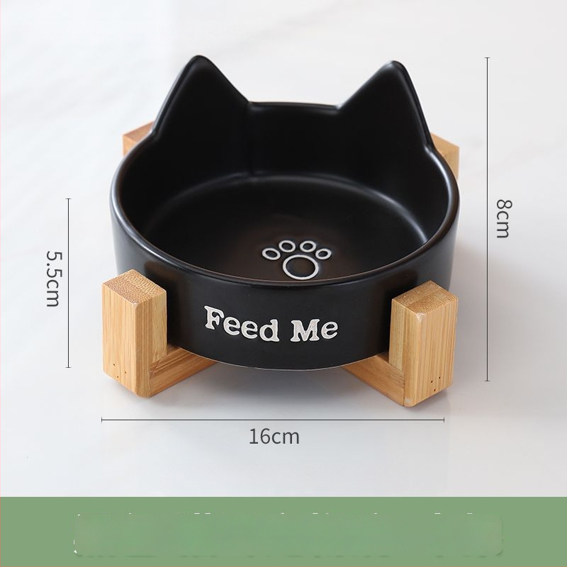 Bol ceramic pentru pisici – vas pentru mâncare și apă