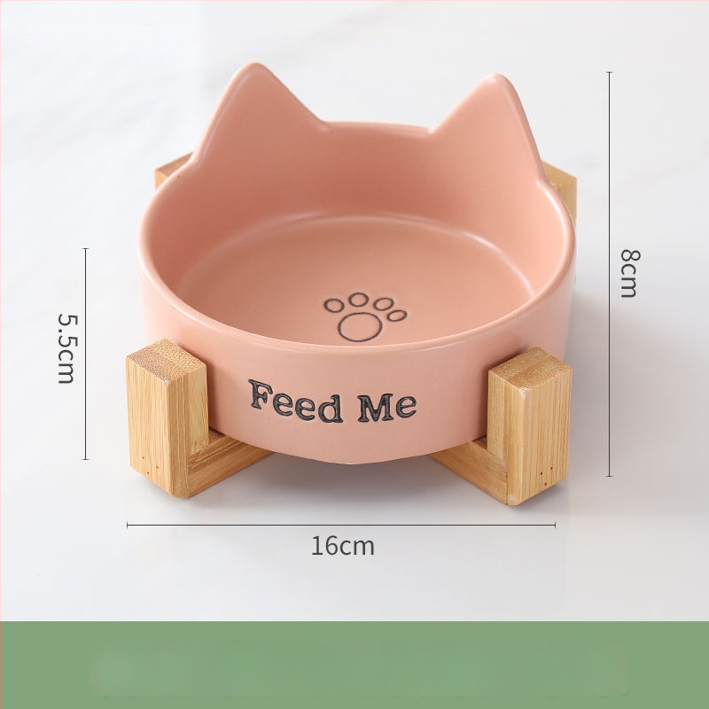 Bol ceramic pentru pisici – vas pentru mâncare și apă