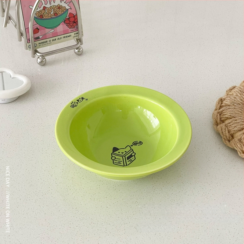 Κεραμικά μπολ γάτας για φαγητό και νερό σε ανυψωμένο πλαίσιο με μεταλλική βάση, αυτόματη τροφοδοσία