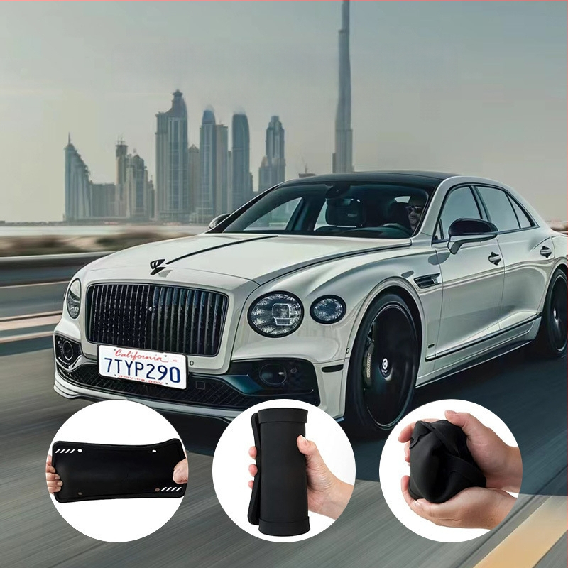 Silīkona numura zīmju rāmis, taisnstūra turētājs Zuohui